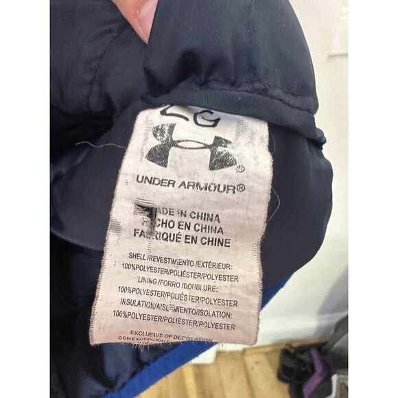 Under Armour youth size medium blue youth jacket - Picture 7 of 11